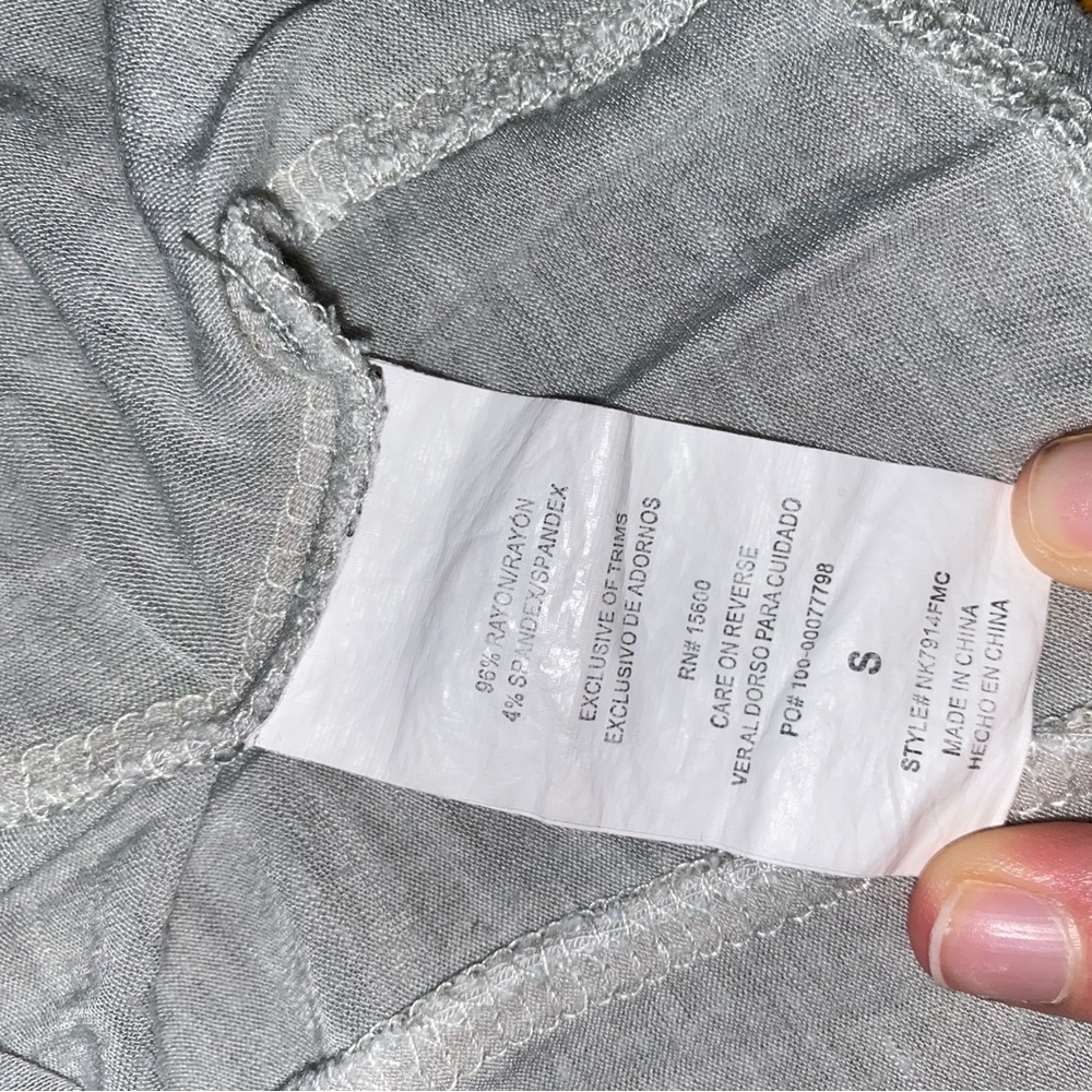 Rewind Soft Gray Textured Shirt - Picture 7 of 8